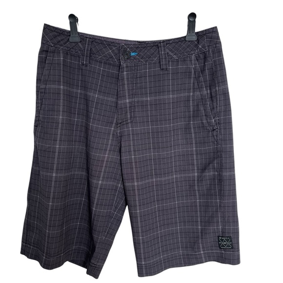 O’neill Men’s Gray Plaid Shorts size 28 - Picture 1 of 5